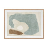 Alcove Studio Light Teal Easy Does It Printed Wall Art