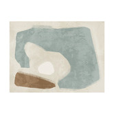 Alcove Studio Light Teal Easy Does It Printed Wall Art