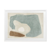 Alcove Studio Light Teal Easy Does It Printed Wall Art