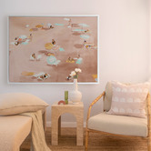 Alcove Studio Warm Brown Under the Sun Printed Wall Art