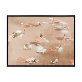 Alcove Studio Cool Brown Under the Sun Printed Wall Art