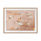 Alcove Studio Warm Brown Under the Sun Printed Wall Art