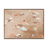 Alcove Studio Cool Brown Under the Sun Printed Wall Art