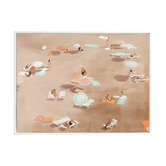 Alcove Studio Cool Brown Under the Sun Printed Wall Art