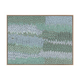 Alcove Studio Teal Mina Mina Jukurrpa IX Printed Wall Art