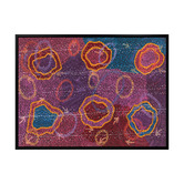 Alcove Studio Dark Pink Yankirri Jukurrpa III Printed Wall Art