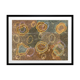 Alcove Studio Multi-Coloured Yankirri Jukurrpa III Printed Wall Art