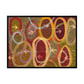 Alcove Studio Red Yankirri Jukurrpa IV Printed Wall Art