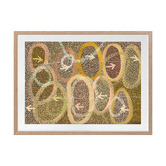 Alcove Studio Multi-Coloured Yankirri Jukurrpa IV Printed Wall Art