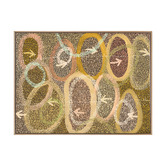 Alcove Studio Multi-Coloured Yankirri Jukurrpa IV Printed Wall Art
