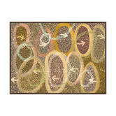 Alcove Studio Multi-Coloured Yankirri Jukurrpa IV Printed Wall Art