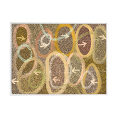 Alcove Studio Multi-Coloured Yankirri Jukurrpa IV Printed Wall Art