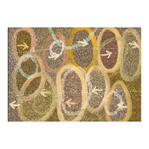 Alcove Studio Multi-Coloured Yankirri Jukurrpa IV Printed Wall Art