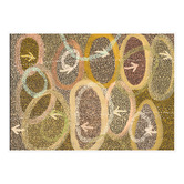 Alcove Studio Multi-Coloured Yankirri Jukurrpa IV Printed Wall Art
