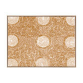 Alcove Studio Mustard Pikilyi Jukurrpa Printed Wall Art
