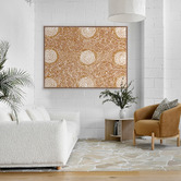 Alcove Studio Mustard Pikilyi Jukurrpa Printed Wall Art