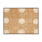 Alcove Studio Mustard Pikilyi Jukurrpa Printed Wall Art
