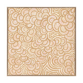 Alcove Studio Mustard Lukarrara Jukurrpa Printed Wall Art