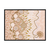 Alcove Studio Blush Pink Birrbay Connection Printed Wall Art