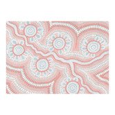Alcove Studio Blush Pink Connection to the River Printed Wall Art