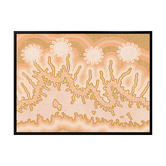 Alcove Studio Mustard Spiritual Connection Printed Wall Art
