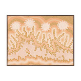 Alcove Studio Mustard Spiritual Connection Printed Wall Art