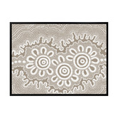 Alcove Studio Grey Small Gatherings Printed Wall Art