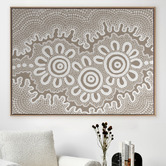 Alcove Studio Grey Small Gatherings Printed Wall Art