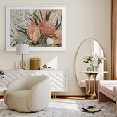 Alcove Studio Floral Blush II Printed Wall Art