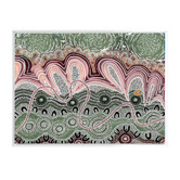 Alcove Studio Green Mullet Run Canvas Wall Art