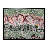 Alcove Studio Green Mullet Run Canvas Wall Art