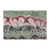 Alcove Studio Green Mullet Run Canvas Wall Art