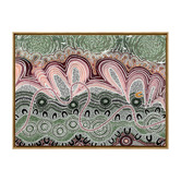 Alcove Studio Green Mullet Run Canvas Wall Art