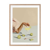 Alcove Studio Lime Daiquiri Printed Wall Art