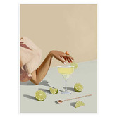 Alcove Studio Lime Daiquiri Printed Wall Art