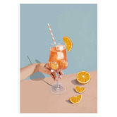 Alcove Studio Campari Spritz Printed Wall Art