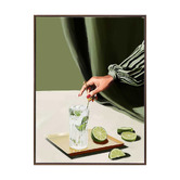 Alcove Studio Mojito Printed Wall Art
