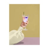 Alcove Studio Purple Ink Gin Printed Wall Art