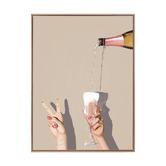 Alcove Studio Champagne Showers Printed Wall Art