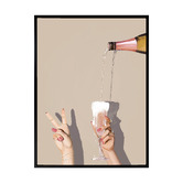 Alcove Studio Champagne Showers Printed Wall Art