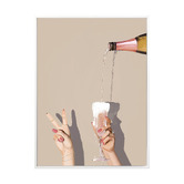 Alcove Studio Champagne Showers Printed Wall Art