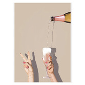Alcove Studio Champagne Showers Printed Wall Art