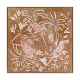 Alcove Studio Fluttering in Florals Framed Canvas Wall Art