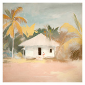 Alcove Studio The Beach Hut II Canvas Wall Art