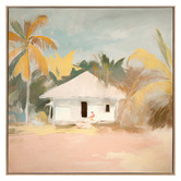 Alcove Studio The Beach Hut II Canvas Wall Art
