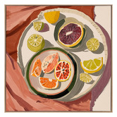 Alcove Studio Sun-Soaked Fruit Canvas Wall Art