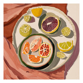 Alcove Studio Sun-Soaked Fruit Canvas Wall Art