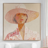 Alcove Studio Fearless Cowgirl Canvas Wall Art