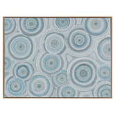 Alcove Studio Light Blue Nirrangi II Canvas Wall Art