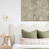 Alcove Studio Green Yinaagang Canvas Wall Art
